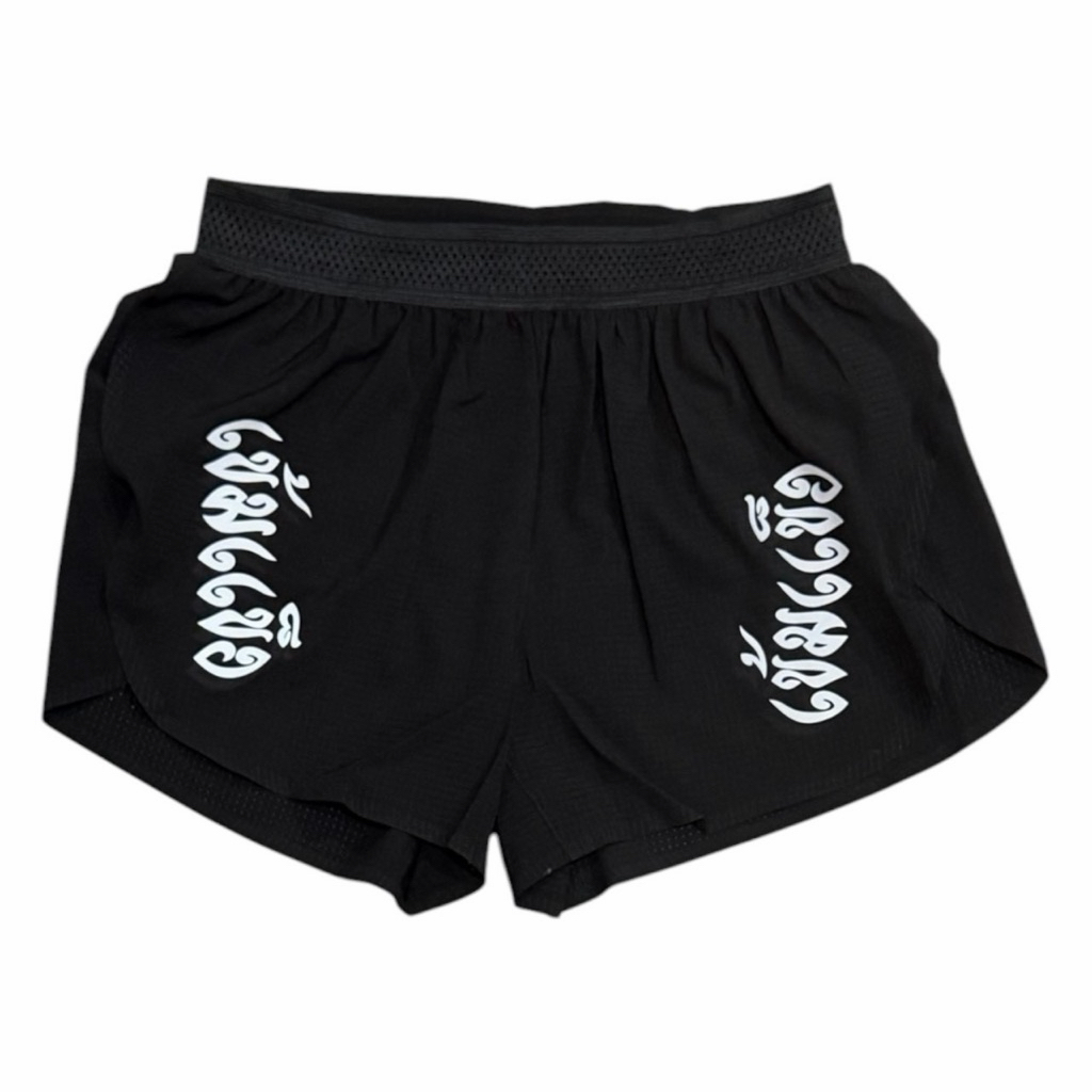 กางเกงวิ่งเข้มแข็ง V.5 @khemkhaengrunningclub V.5 Logo OG Reflect  สีดำ Black รีเฟล็กหน้าหลังสะท้อนแสง โลโก้เข้มแข็ง