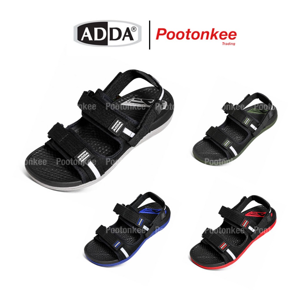 ADDA รุ่น 22W18-M1 รองเท้ารัดส้น รองเท้าสำหรับผู้ชาย ไซส์ 7-9
