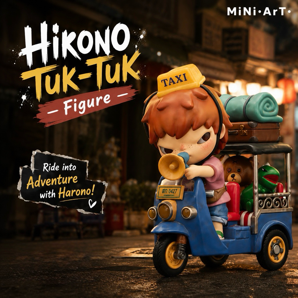 Hirono Tuk-Tuk Figure ( พร้อมส่งใน🇹🇭 )