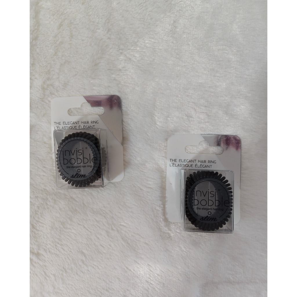 ยางรัดผม 🖤 Invisibobble SLIM (True Black) สีดำ 🖤