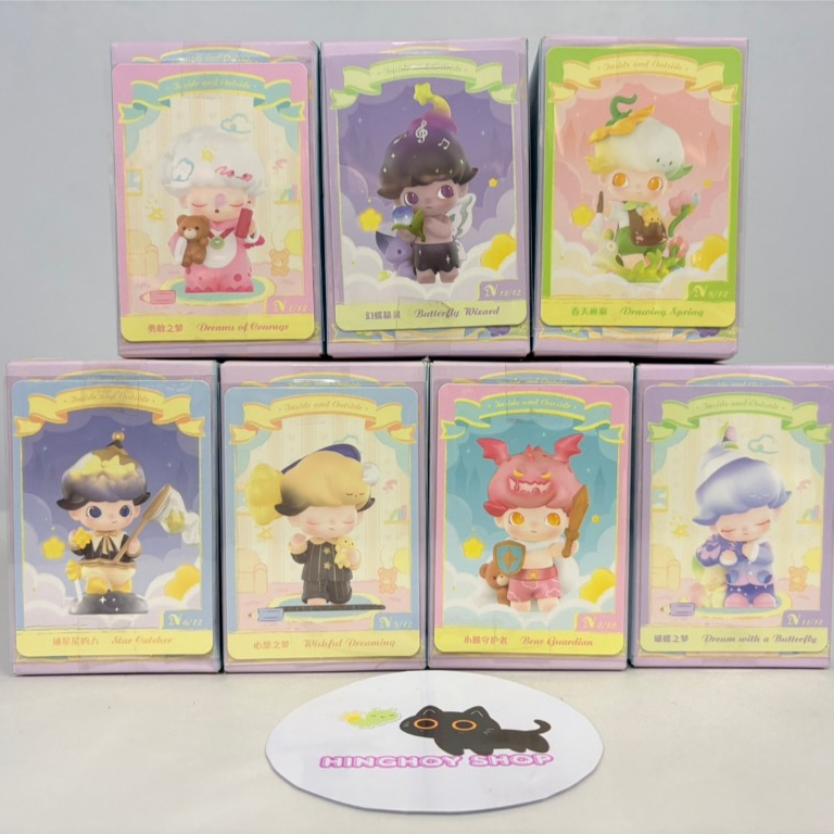 [SALE ] พร้อมส่งจากไทย ฟิกเกอร์ DIMOO Weaving Wonders แบบเช็คการ์ด สินค้าใหม่ ของแท้100%
