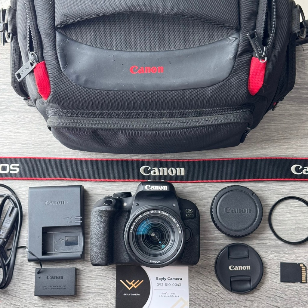 กล้องถูก Canon 800D canon 800d ไลฟสด vdo vlog