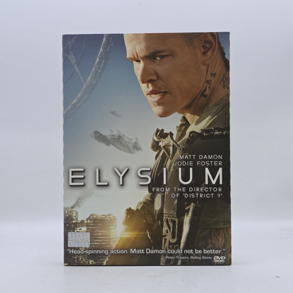 DVD Elysium เอลลิเซี่ยม (2013) แผ่นแท้ มือ2 สภาพดี มีพากย์ไทย/ซับไทย รหัส 25148