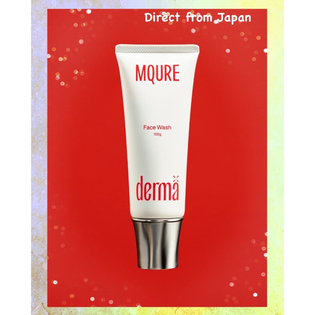 MQURE derma x Pink Clay Wash โฟมล้างหน้าสูตรพิงค์เคลย์ - ส่งตรงจากญี่ปุ่น