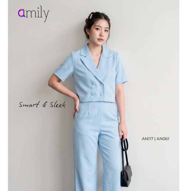 Amilybrand เสื้อมีแขน AN117