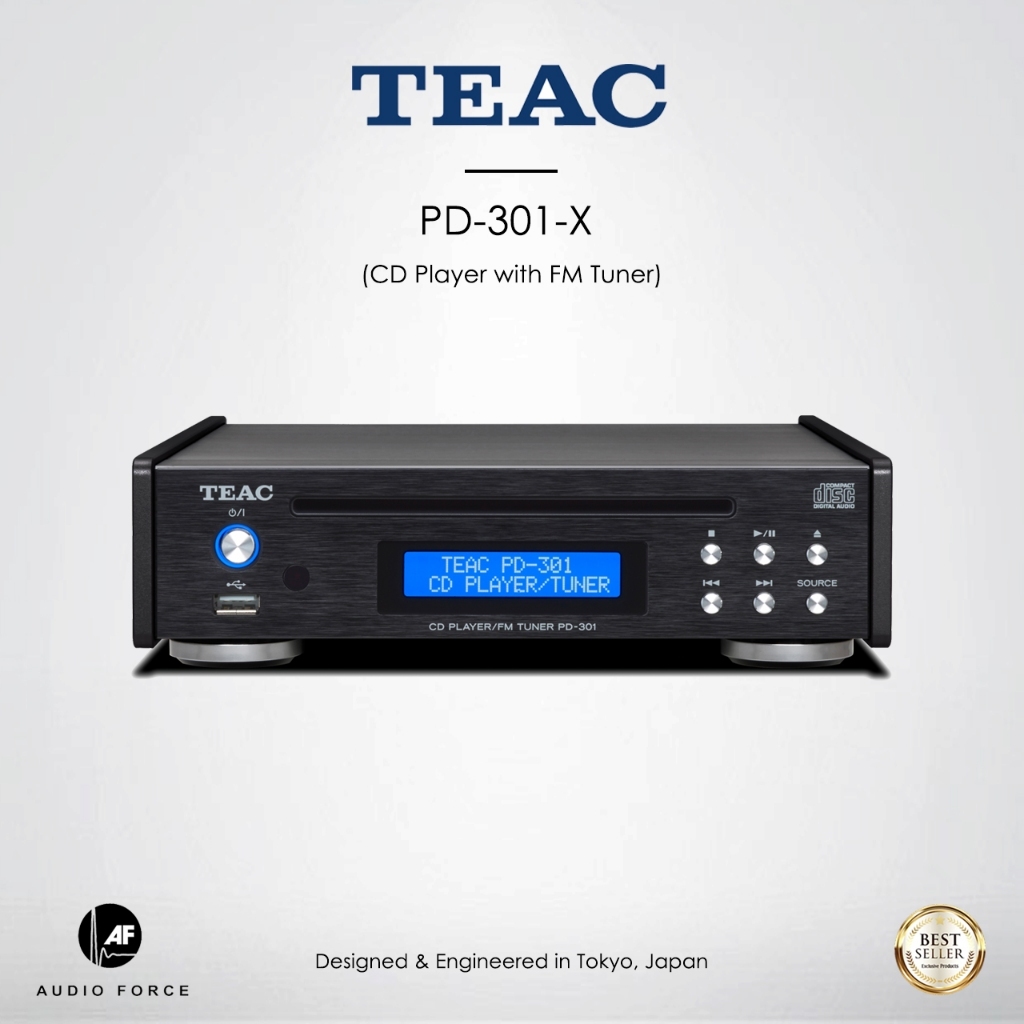 TEAC PD-301-X (CD Player with FM Tuner)