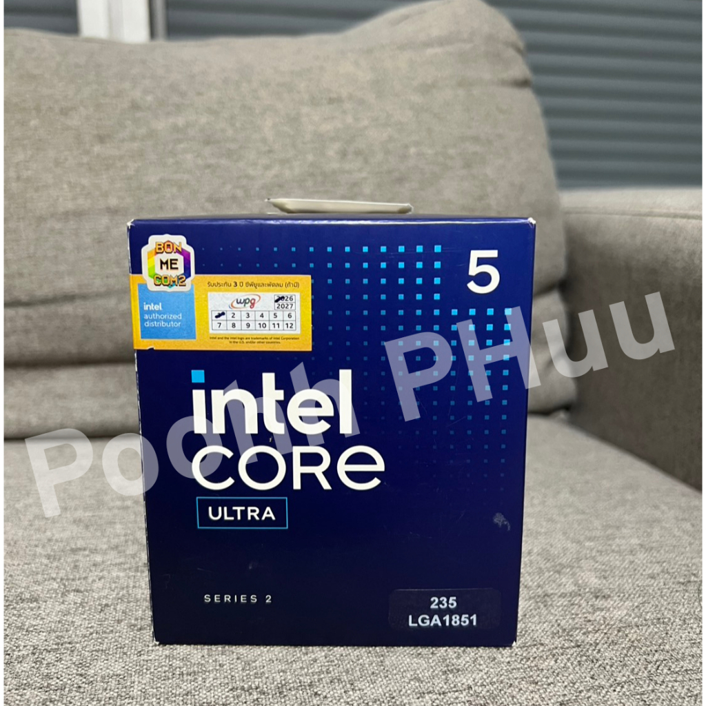 CPU: INTEL CORE ULTRA 5 235 - 14C/14T 3.4-5GHz (INTEL SOCKET 1851) มือสอง