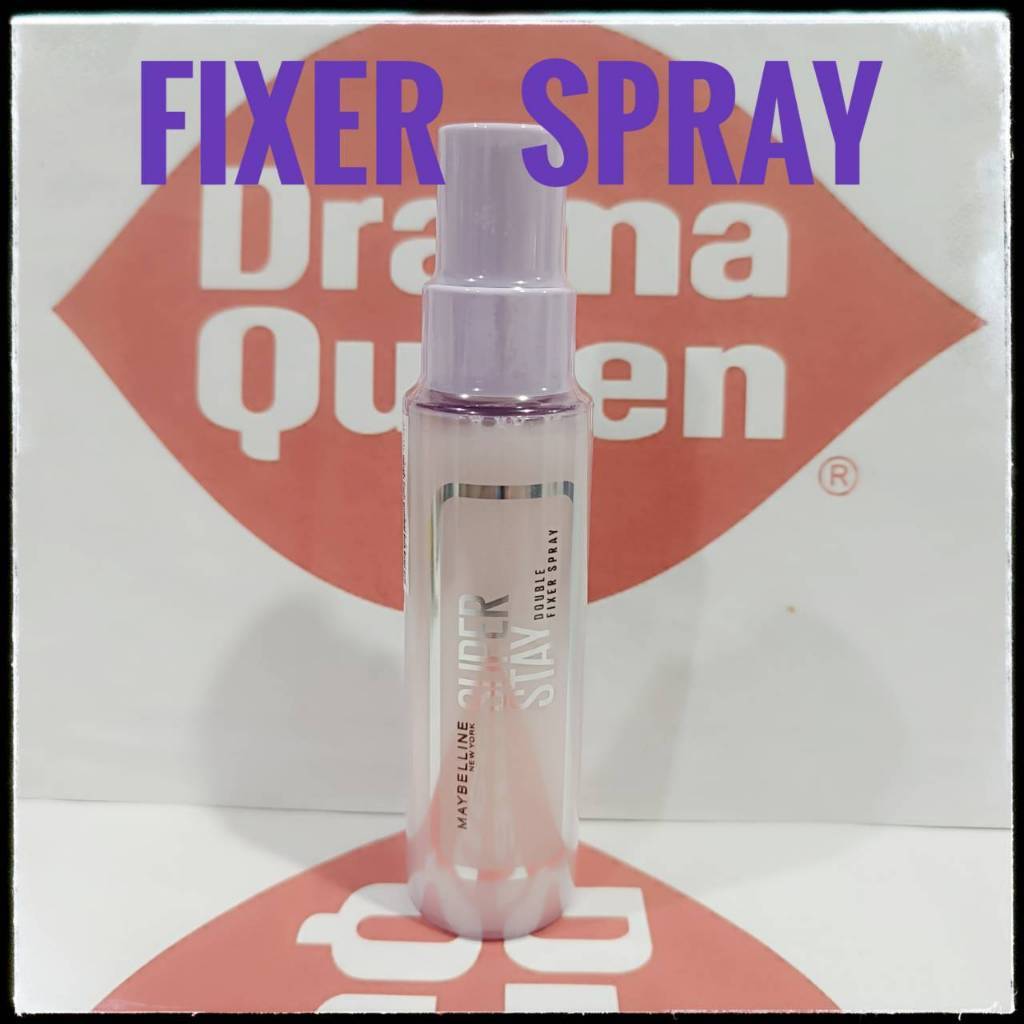 สเปรย์ล็อคเมคอัพ Maybelline Superstay Double Fixer Setting Spray 55 ml