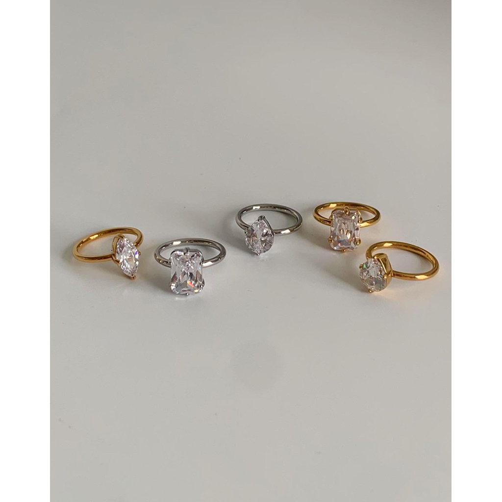 แหวนสเตนเลส แหวนกันน้ำ HER OBJECTIVE_HER MONA RING