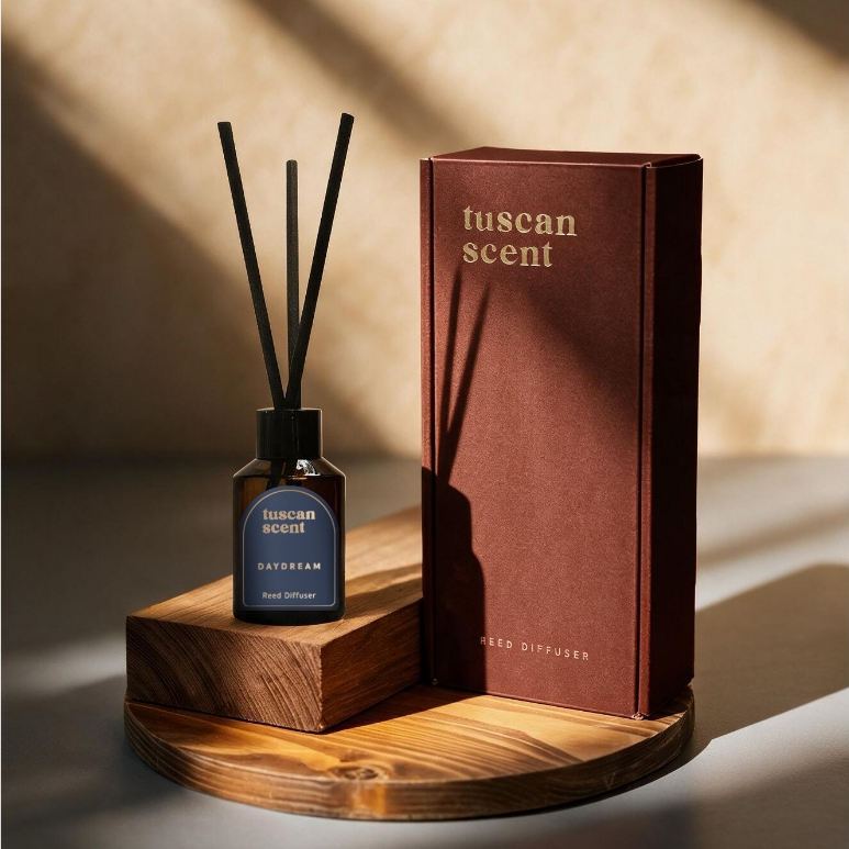 New Product 2026 - TUSCAN SCENT ORGANIC DIFFUSER DAYDREAM 50 ml.
