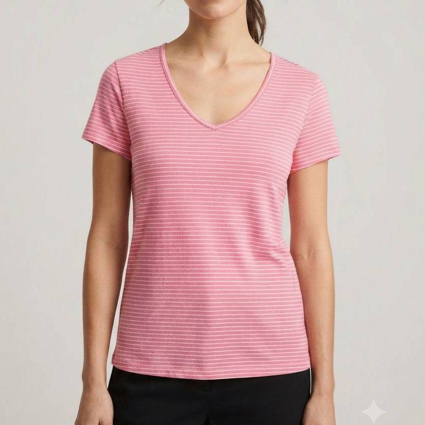 เสื้อยืดผ้าโพลีคอวี Uniqlo airism 40/28