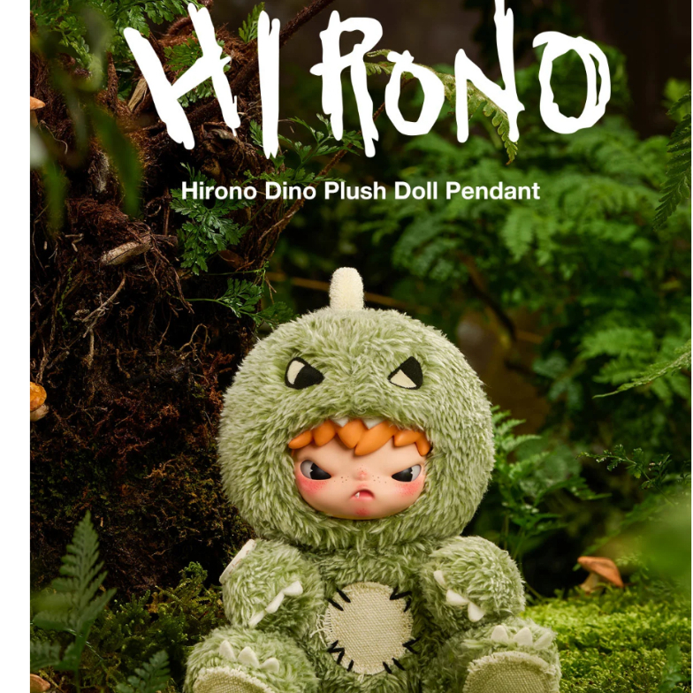( พร้อมส่ง ในไทย) Hirono Dino Plush Doll (พวงกุญแจห้อยกระเป๋า)