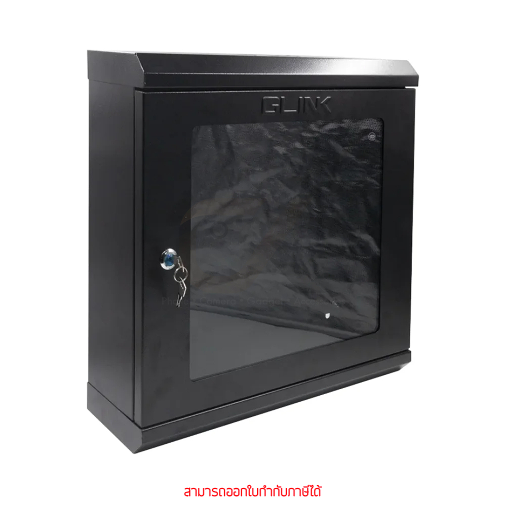 Glink GWC-01 Cabinet Wall Rack 60x15x60cm Black ตู้แร็ค by ckonline