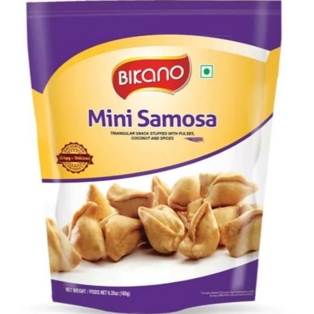 Bikano Mini Samosa | Triangular Snacks | 180 Gm
