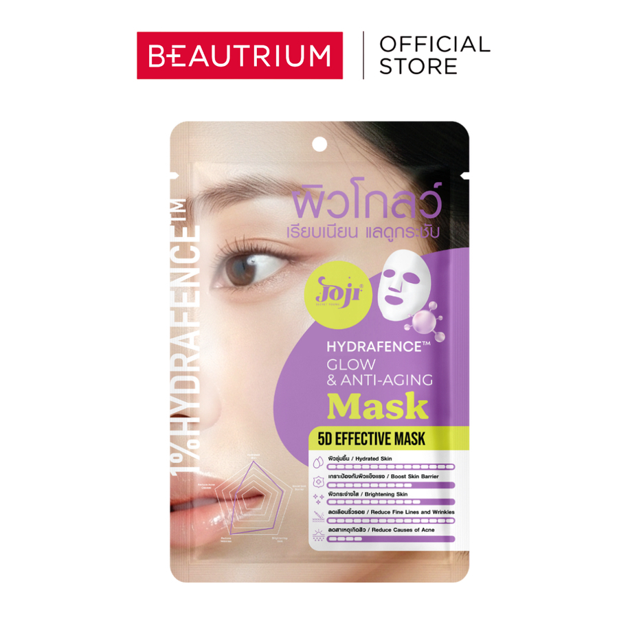 JOJI SECRET YOUNG Hydrafence Glow & Anti-Aging Mask มาส์ก 25g