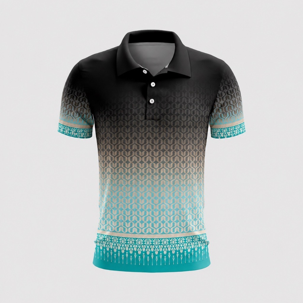 Chico Polo เสื้อผู้หญิง ลายขอ ทรงโปโล Gelato สี Thin Mint (พิมพ์โลโก้หน่วยงานได้)
