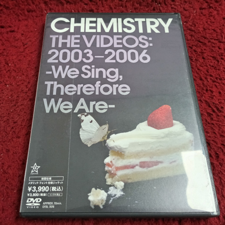 DVD สากล CHEMISTRY THE VIDEOS: 2003-2006 -We Sing, Therefore We Are-  สภาพตามรูปปก AK2-88