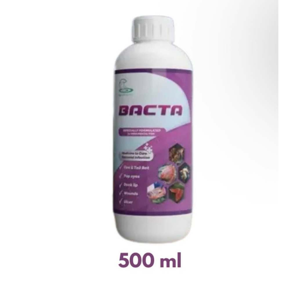 500 ml ดูแลสุขภาพปลาสวยงาม แบค ต้า 500 ml