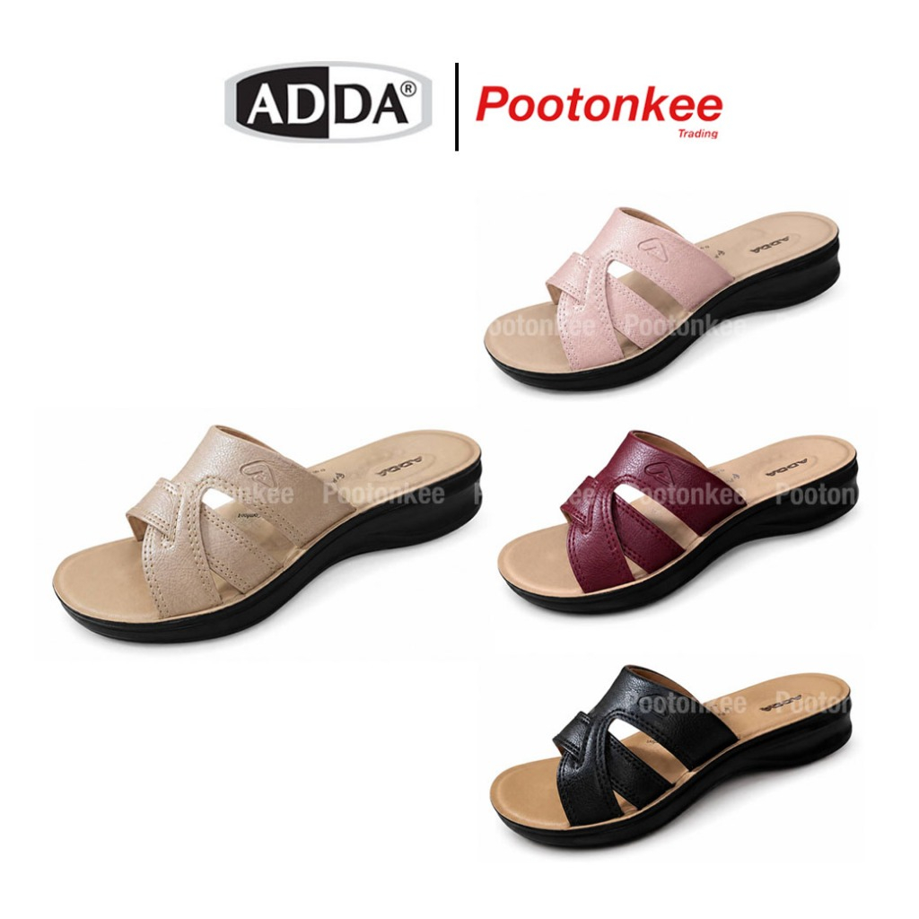 ADDA รองเท้าแตะ รองเท้าลำลอง รุ่น 74802-W1 ไซส์ 36-40 ของเเท้ พร้อมส่ง