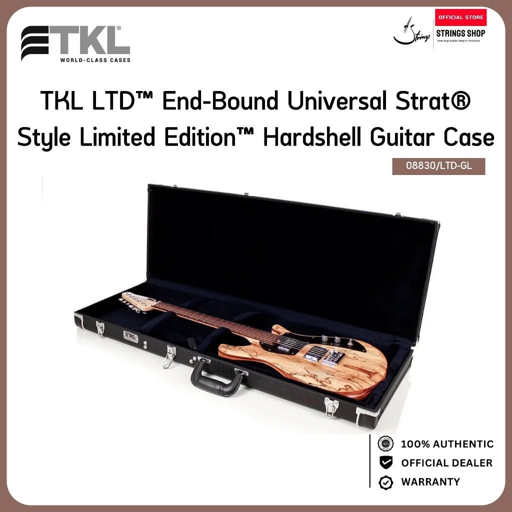 TKL LTD End-Bound Universal Strat Style Limited Edition Hardshell Guitar Case เคสกีตาร์ไฟฟ้าทรง Stra