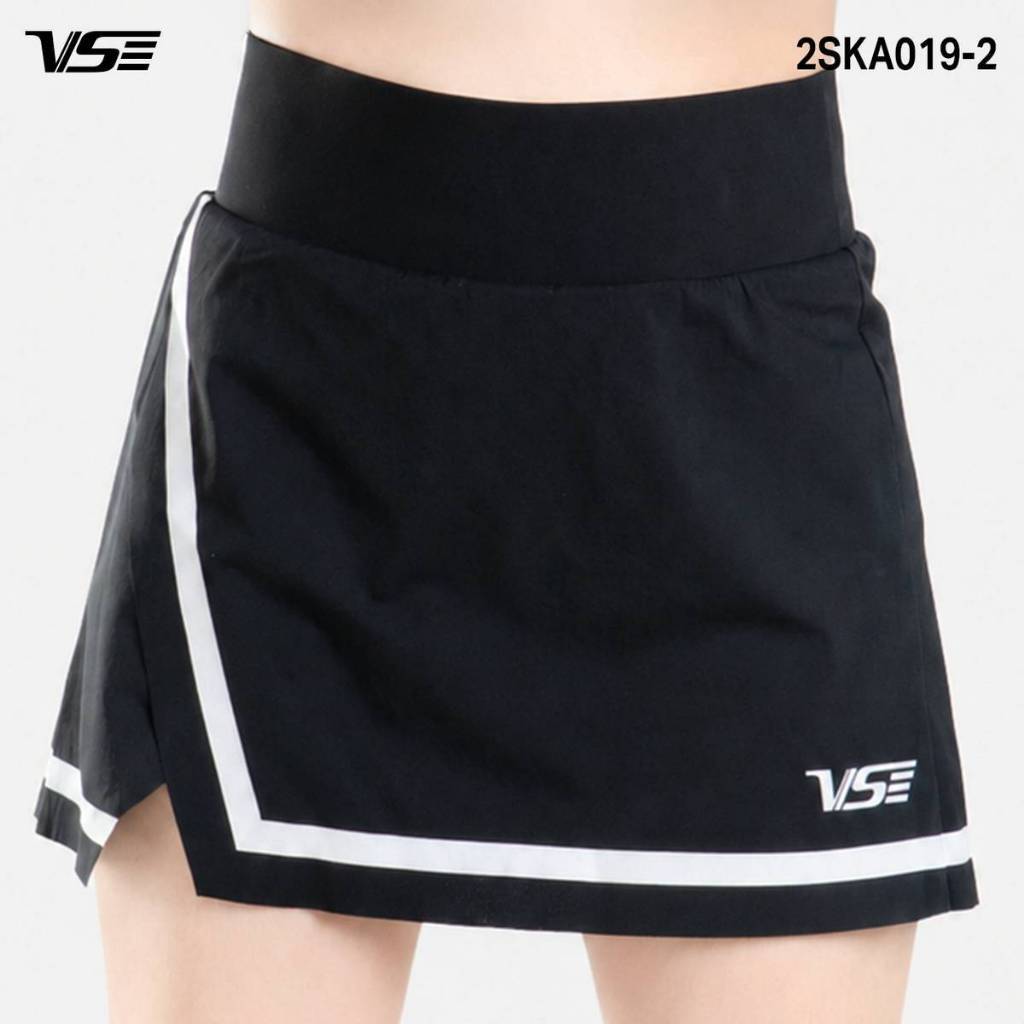 กระโปรงแบดมินตันผู้หญิง VSE รุ่น 2SKA019 กระโปรงกีฬา เอวสูง ใส่ตีแบด เทนนิส ออกกำลังกาย
