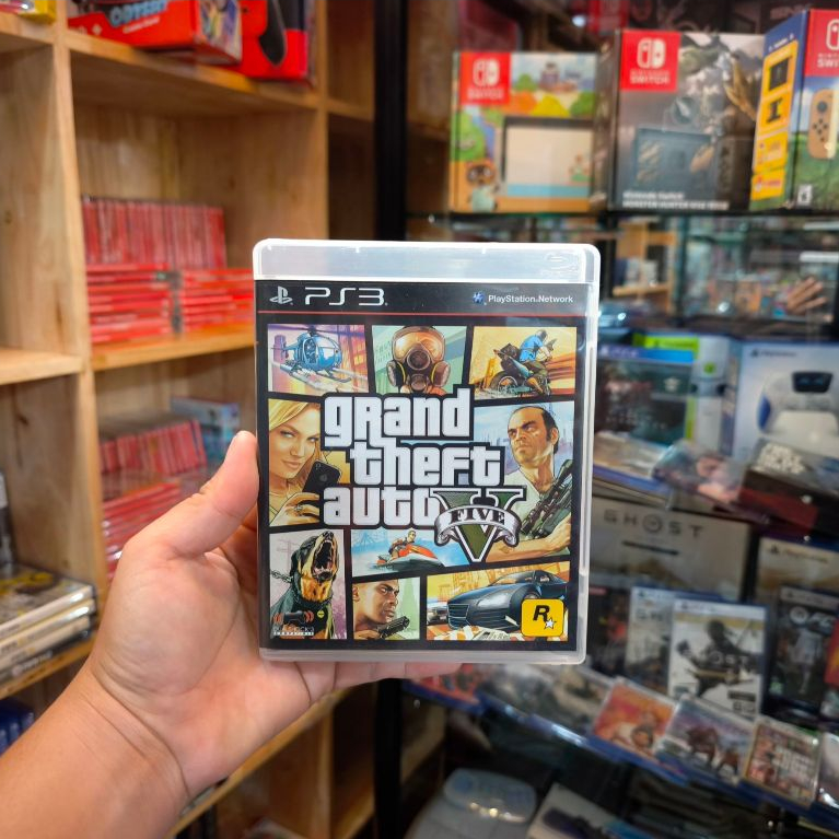 [แผ่นแท้ PS3] Grand Theft Auto V GTA 5 Asia Version BLAS-50639 Rockstar Games พร้อมกล่องคู่มือ 💥