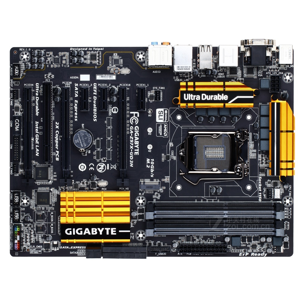 GA-Z97X-UD3H LGA 1150 คอมพิวเตอร์ เมนบอร์ด Mainboards