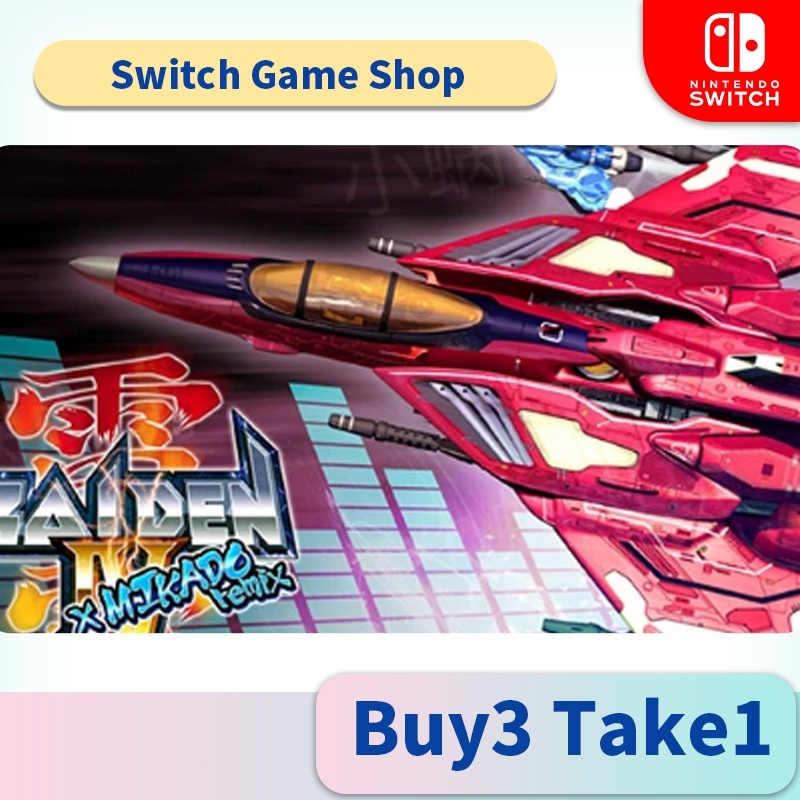 Raiden IV x MIKADO remix Switch Game