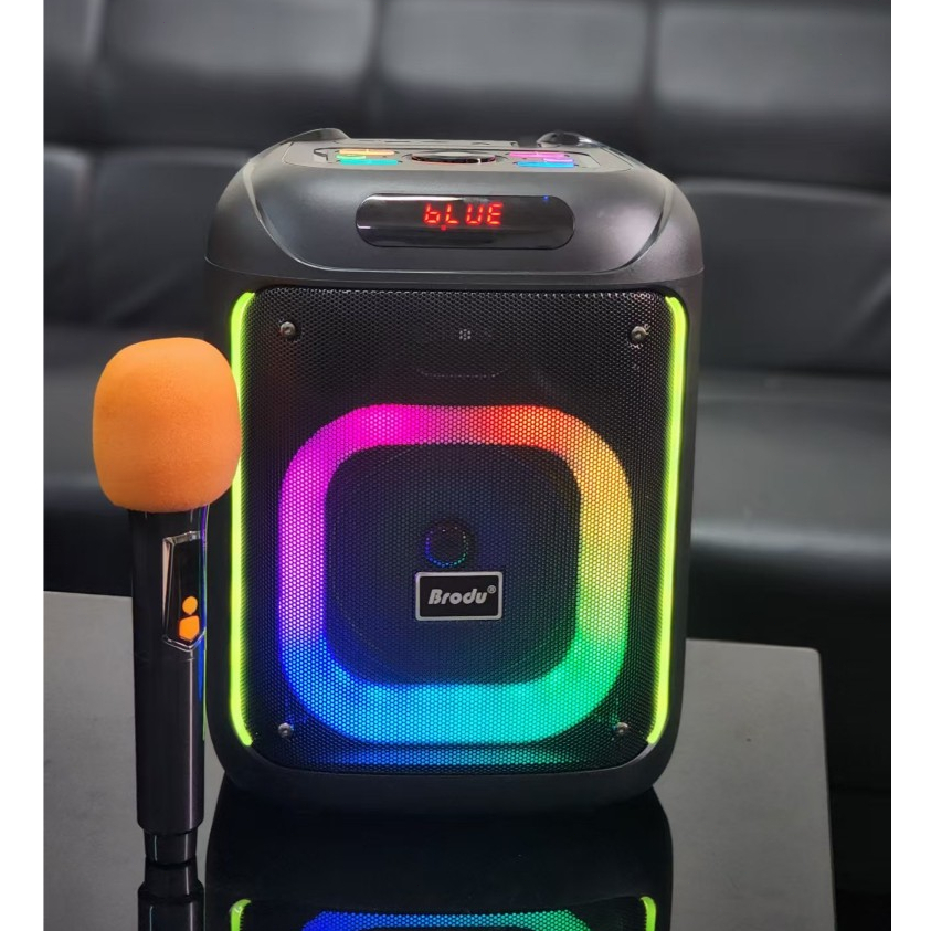 ลำโพงบลูทูธ BTS-2286 แถมไมค์ลอย ดอก6.5นิ้ว 35W รองรับUSB TF ECHO MIC ปรับ-ปิดไฟได้ เสียงดี เบสแน่น ปรับแอฟเฟคไมค์ได้
