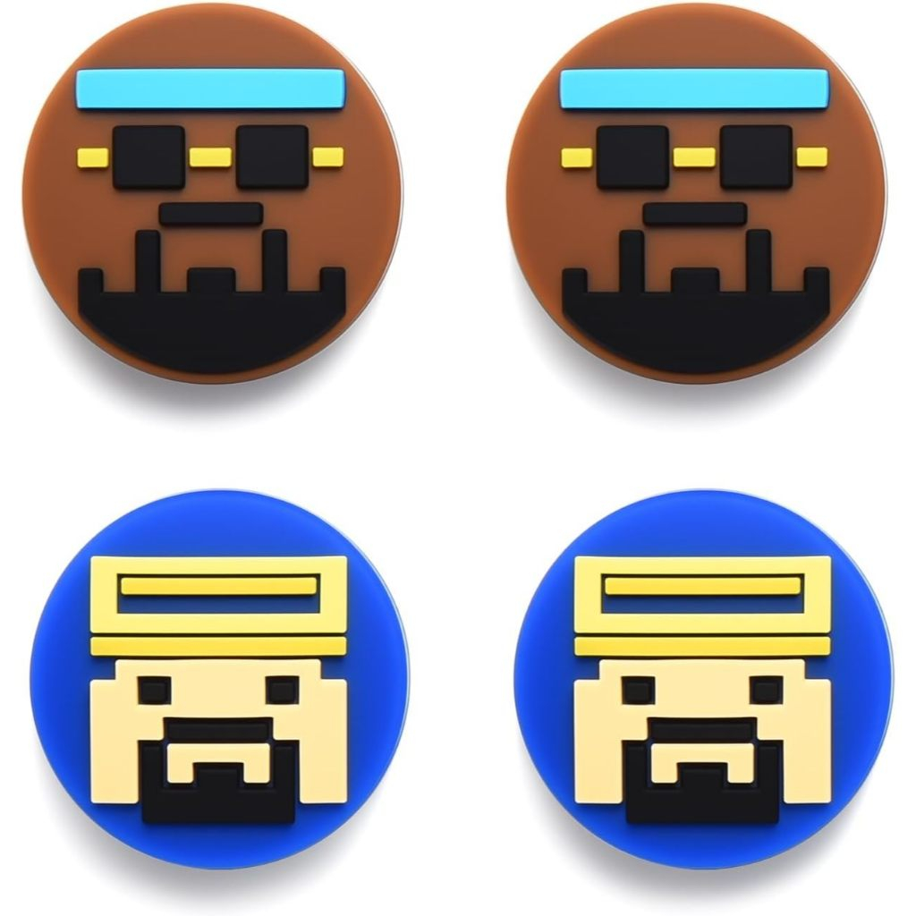 <พร้อมส่ง> 🎮 [ACC][FUNLAB] : Switch Joysticks Cap Silicone Analog Stick Cover Switch2 Button (Brown&