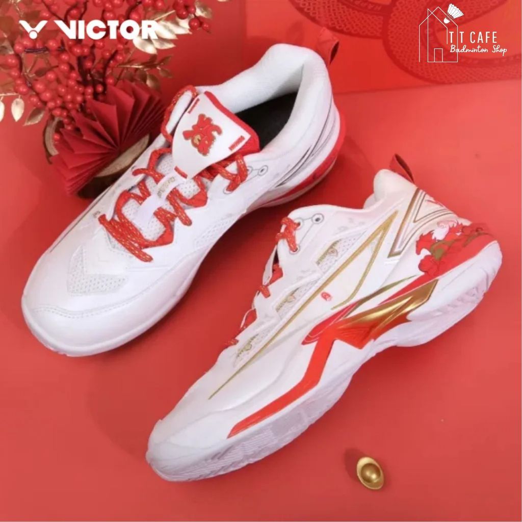 VICTOR รองเท้ากีฬาแบดมินตัน รุ่น C90CNY ลิขสิทธิ์แท้จาก VICTOR SPORT THAILAND