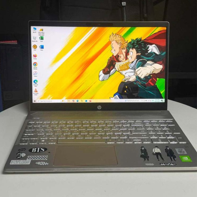 Hp Pavilion 15 Intel Core i5-1035G1 (gen10) Ram 8 GB M2:512 GB GPU : NVIDIA GEFORCE MX250 (2GB) หน้า