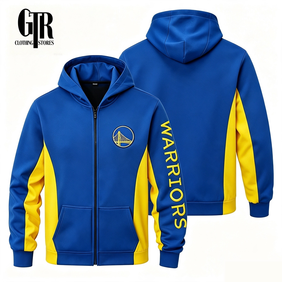 【พร้อมส่ง】แจ็คเก็ต บาสเกตบอล ผู้ชาย Stephen Curry Golden State Warriors กีฬา แขนยาว ระบายอากาศ ใส่ได้ทุกเพศ