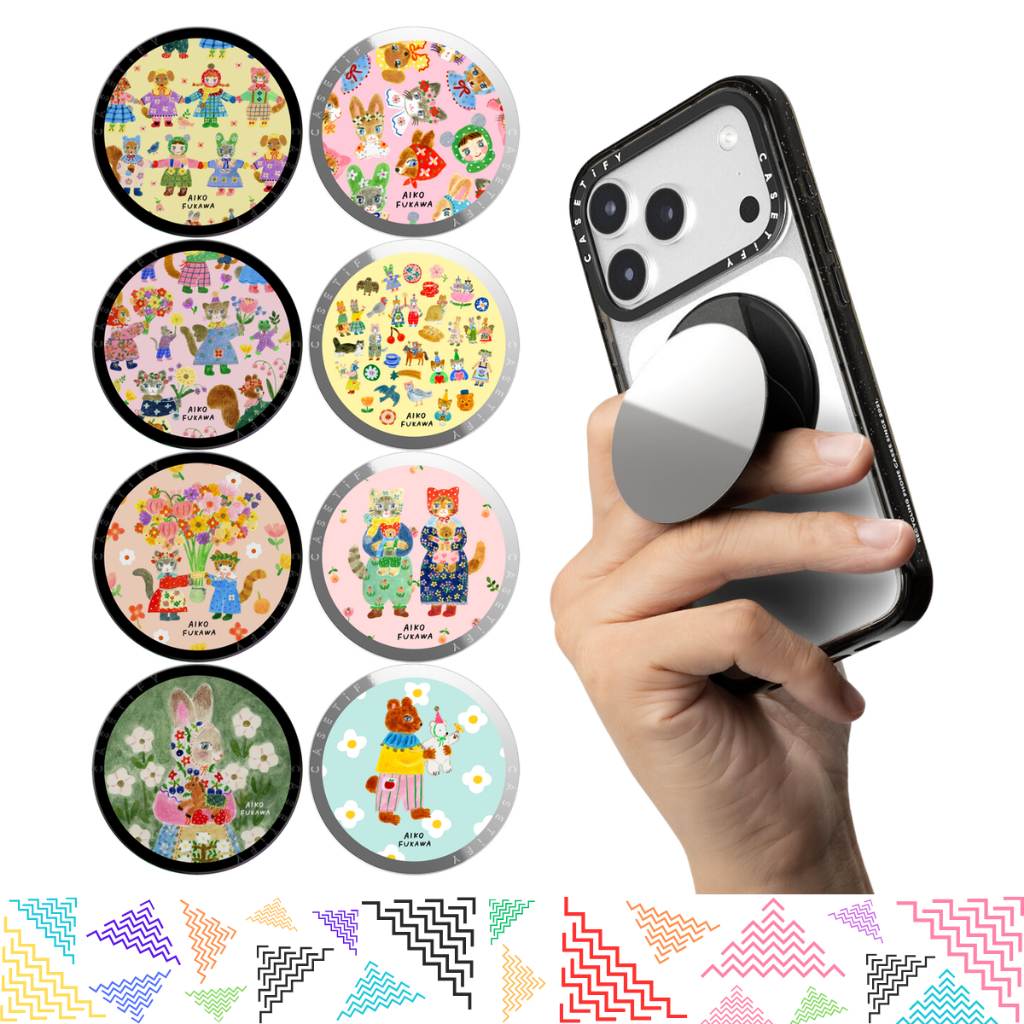 อุปกรณ์ CASETiFY | Aiko Fukawa Snappy Grip Stand [Aiko Fukawa] แท้ พร้อมส่ง