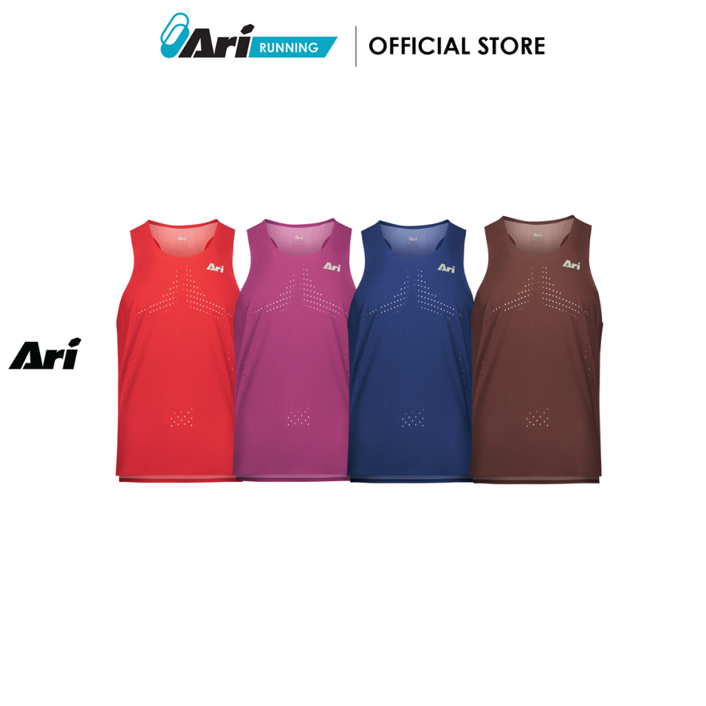 ARI ELITE SFORCE ULTRALIGHT RUNNING TANK - เสื้อวิ่งแขนกุด อาริ ELITE SFORCE ULTRALIGHT