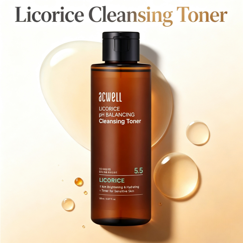 ACWELL Licorice pH5.5 Balancing Toner โทนเนอร์ไม่มีแอลกอฮอล์ สำหรับผิวผสม