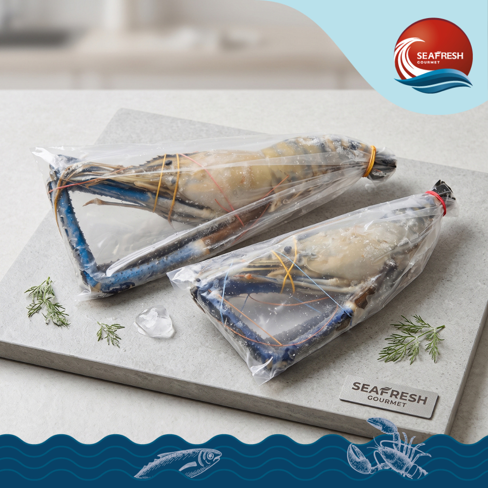 กุ้งแม่น้ำแช่แข็ง (Frozen Fresh Water Prawn)