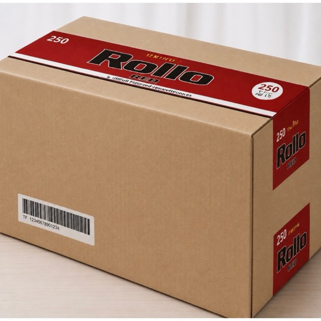 กล่องพัสดุRollo(สีแดง)พร้อมส่ง(ของแท้100%)