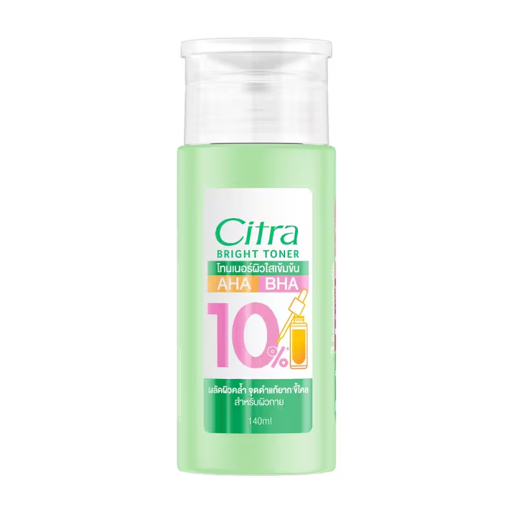 Citra Bright Toner 140ml. ซิตร้า ไบรท์ โทนเนอร์ผิวใส ผลัดผิวคล้ำ
