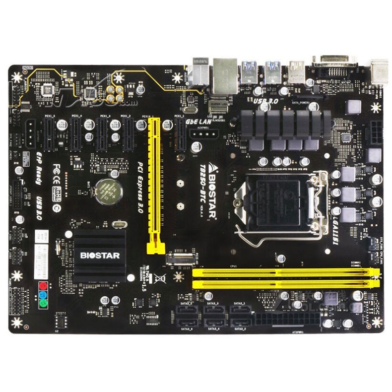 BIOSTAR TB250-BTC คอมพิวเตอร์ เมนบอร์ด Mainboards