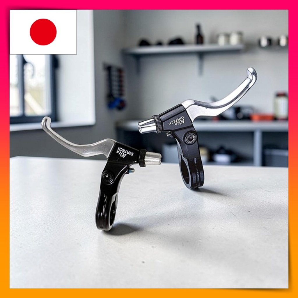 DIA-COMPE MX-1 BL330 WIN Brake Levers Pair Black Silver Lever Bicycle Bike 98MX1BL330S
