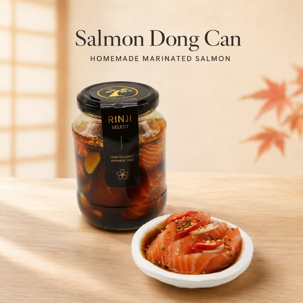 RINJI Homemade Salmon Dong – Japanese Style Marinated Salmon