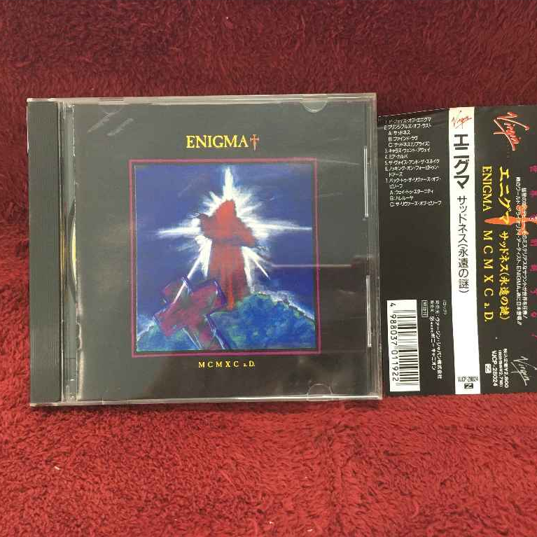 CD  Enigma MCMXC A.D. (Used CD Sale) Free Domestic Shipping | สภาพตามรูปปก ZIN5-26