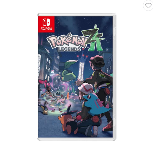แผ่นเกม NINTENDO SWITCH POKEMON LEGENDS Z-A