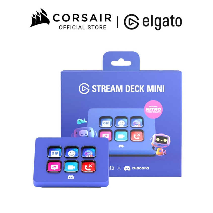 ELGATO STREAM DECK MINI DISCORD : 10GAI9931