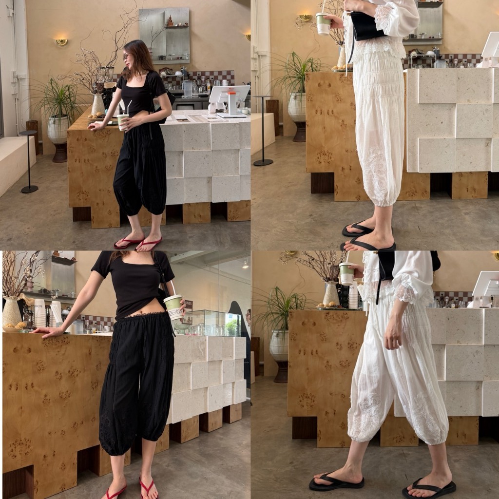 tshop กางเกง La Rose