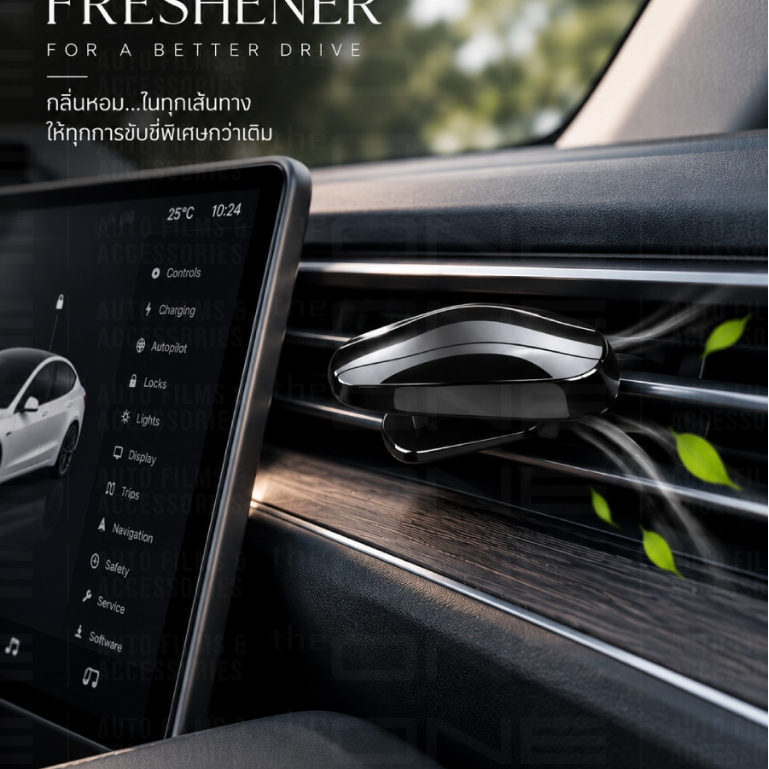 น้ำหอมรถยนต์ Tesla รูปรถ Tesla น้ำหอมปรับอากาศในรถ อุปกรณ์แต่งรถ Tesla Model 3 / Model Y
