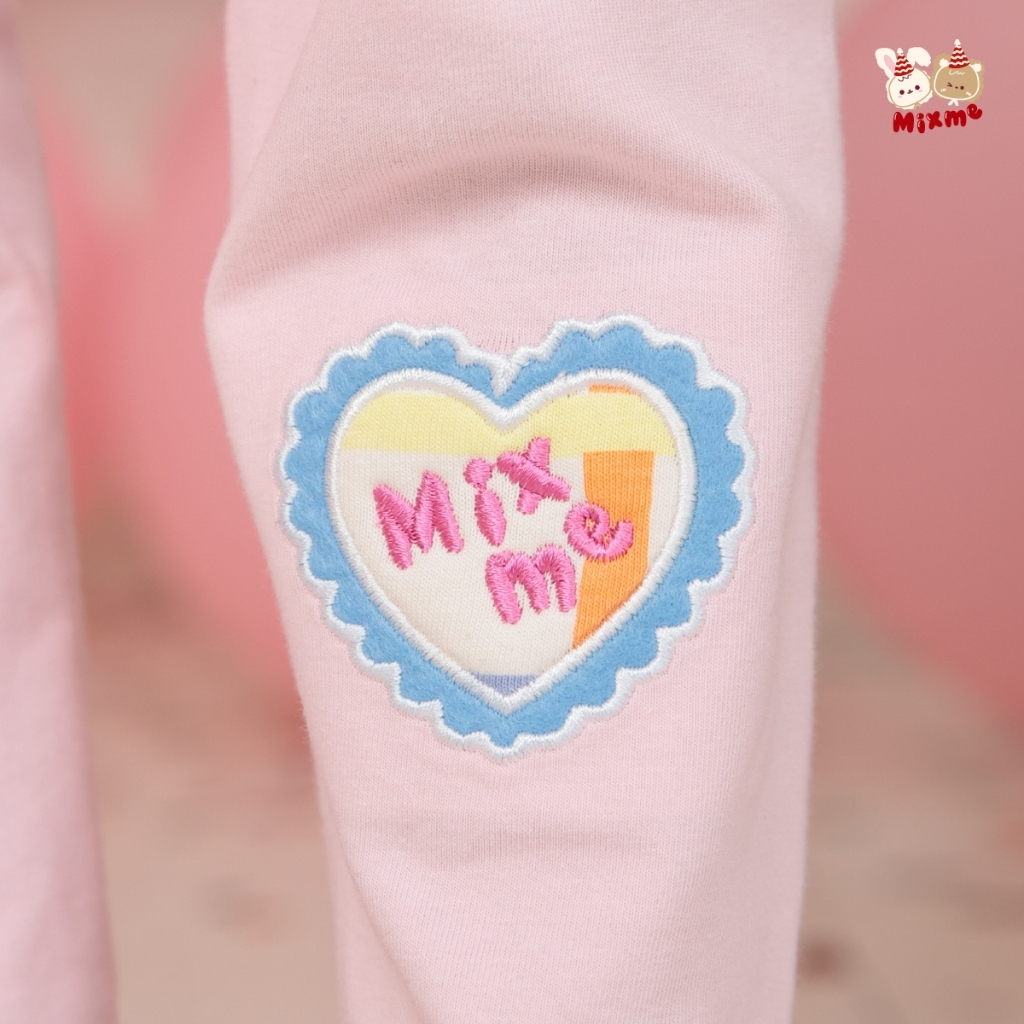 Mix Me طقم بنات بلوزة بياقة مخرمة وليقنز كاروهات — صورة 7