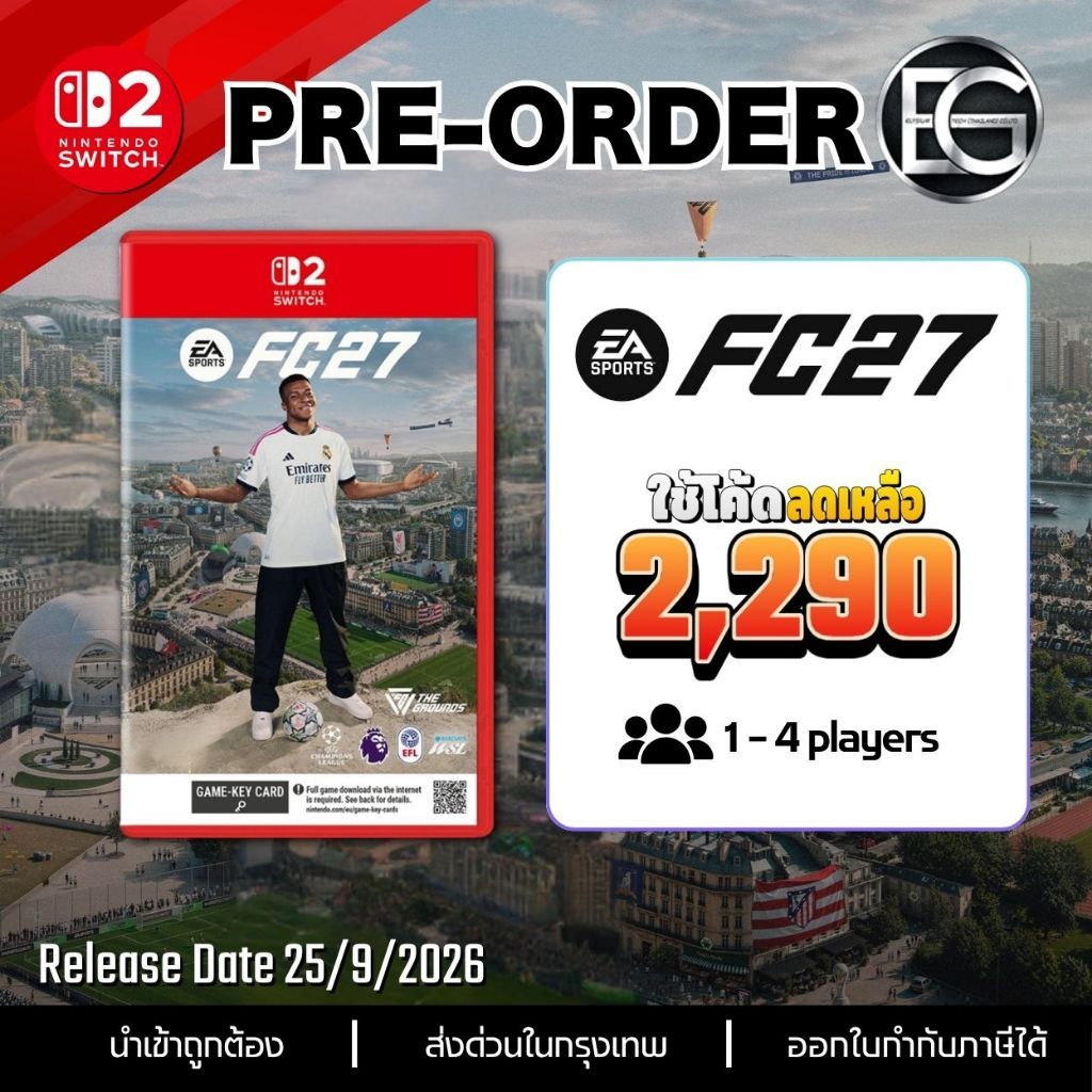 EA SPORTS FC™ 27 Standard Edition — Nintendo Switch 2