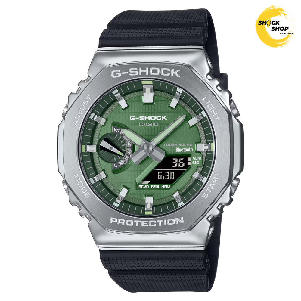 CASIO G-SHOCK นาฬิกาข้อมือผู้ชาย รุ่น GBM-2100A-1A2/GBM-2100A-1A3 ซีรีส์ 2100 จีช็อค